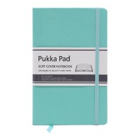 Pukka Signature Lined Soft Cover Notebook Mint 130mm x 210mm 192 Pages 80gsm
